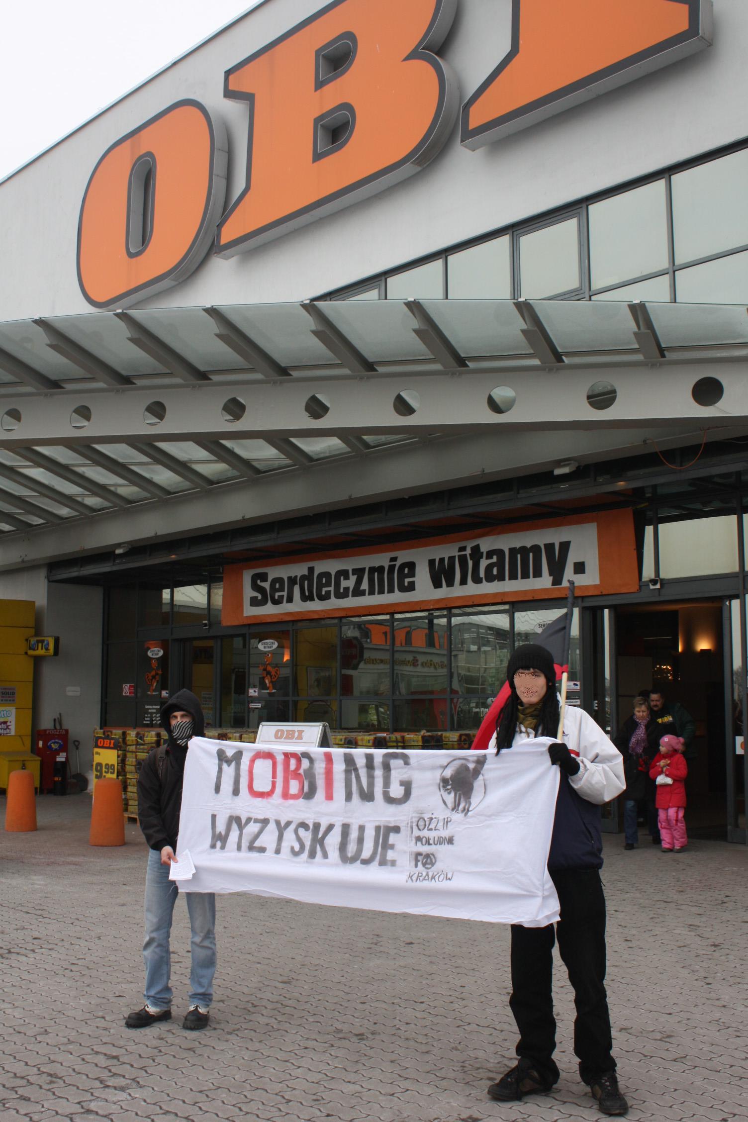 Solidarni Z Pracownikami Obi Federacja Anarchistyczna Krakow